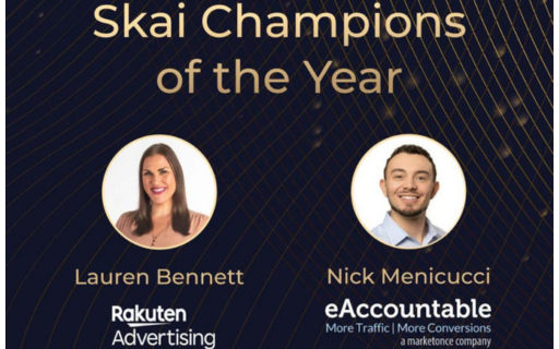 eAccountable’s Nick Menicucci Named Skai Champion of the Year at the 2024 Skai ShopAble Media Awards
